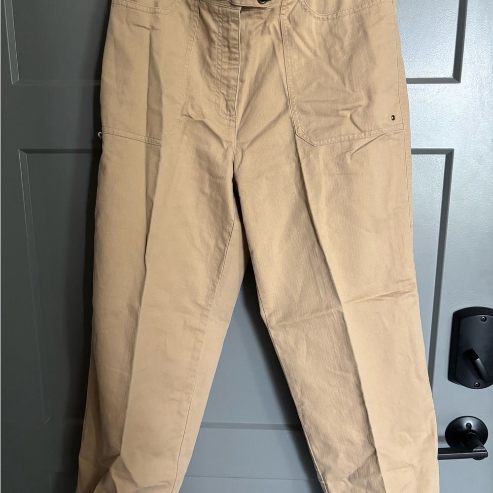 Ralph Lauren Women's Cargo Pants in Tan
